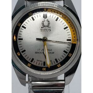 Vintage Titus Swiss Mens Automatic Watch